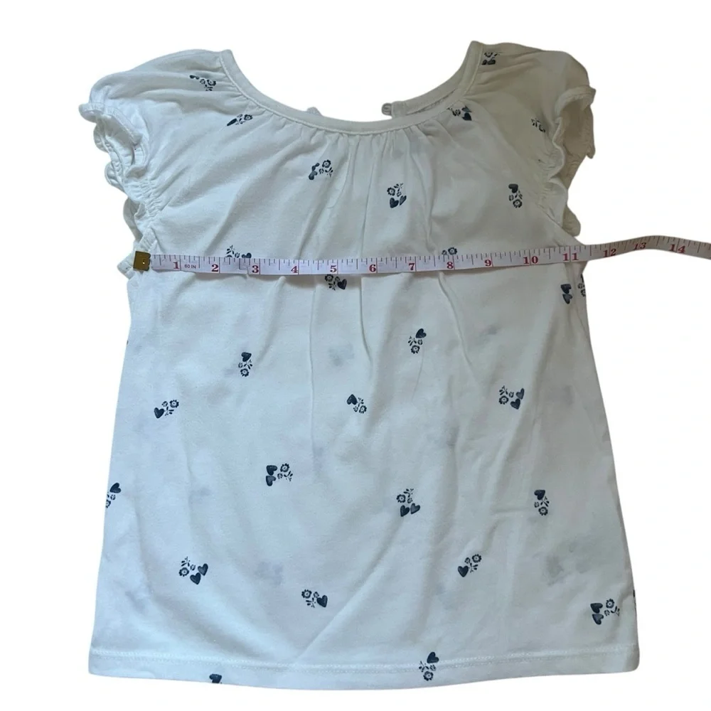 OshKosh B'gosh |Light Blue Flutter Sleeve Tee Shirt- Size 5T